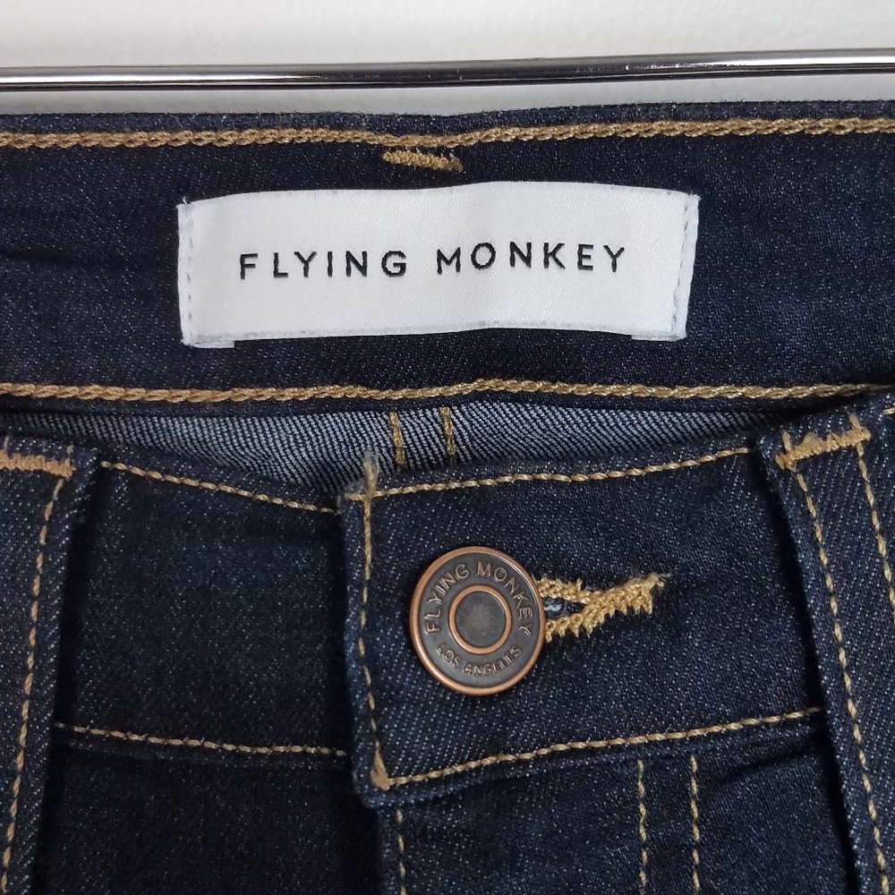 Flying Monkey Baby Wash High Rise Skinny Jeans - Picture 2 of 8